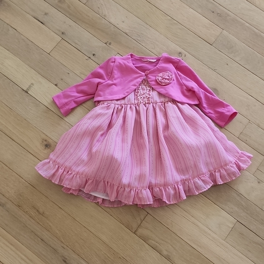 Marmellata baby girl's dress. Size 3-6 M
